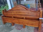 Teak 6 by 6.5 Arch Bed (78-72) (B-10)