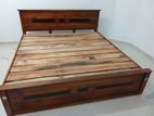 Teak 6 by 6.5 Box Bed (78 72) (B-19)