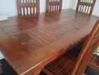 Teak 6 Seater Dining Table