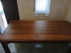 Teak 6 Seater Table