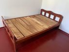 Teak 72x48 Double Bed