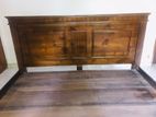 Teak 78x60 Queen Box Bed