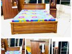 Teak and Melamine Full Bedroom Set Code 618