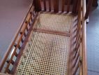 Teak Baby Cot