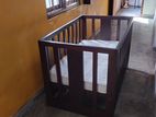 Teak Baby Cot