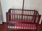 Teak Baby Cot