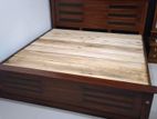 Teak bed 6"5