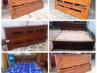 Teak Bed 6ft *3ft
