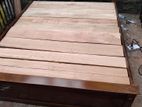 Teak Bed 6ft 3ft