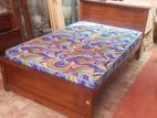 Teak Bed 6ft *4ft with Arpico 5Inch Hybrid Mattress