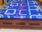 Teak Bed 6ft *5ft