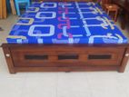 Teak Bed 6ft *5ft