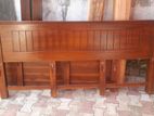 Teak Bed 6ft *5ft With Double Layer Mattress