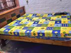 Teak Bed 6 X5 with Newly Matress