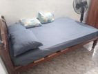 Teak Bed with Arpico Mettres