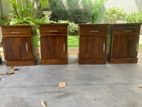 Teak Bed Cupboard