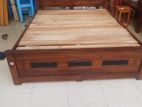 Teak Bed.