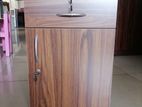 Teak Bed Side Cupboard