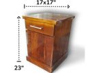 Teak Bed Side Table – L