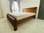 Teak Bed with Damro Matress