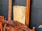 Teak Bed with Mattress (Brand New)