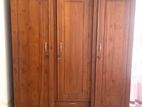 Teak Bedroom Set (Bed and Cupboard)