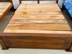 Teak Box Bed 6 by 5