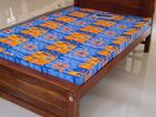 Teak Box Bed 6*4 with Mattress