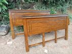 Teak box bed 6by5