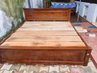 Teak Box Bed 6ft *5ft
