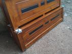 Teak Box Bed 6ft *5ft