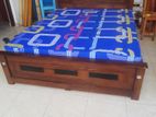 Teak Box Bed 6ft *5ft