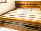 Teak Box Bed 72"72
