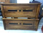 Teak Box Bed