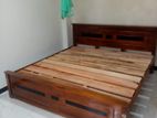 Teak Box bed