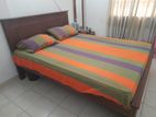 Teak Box Bed With Damro Mattress