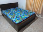 Teak Box Beds 72x60" with Mattress
