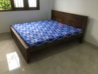 Teak box beds 72x72" With D/L Mattress