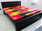 Teak Box Beds with Mattress 72*60"