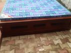 Teak Box Heavy Bed 6ft *5ft