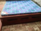 Teak Box Heavy Bed 6ft *6ft