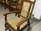 Teak Cane Varandha Chair