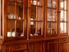 Teak Cupboard 6' 6" Display