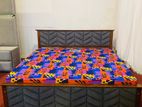 Teak Cushion Bed 72x72 (Full Set)