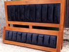 teak cushion bed