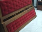 Teak Cushion Bed