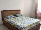 Teak Cushion Bed with Mattress