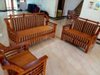 Teak Cushion Sofa 3 2 1 Set