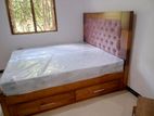 Teak Cushion Drower Bed