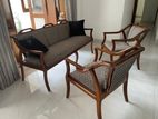 Teak Cushion Sofa Set